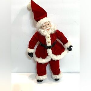 Vintage Retro-look Anco Santa Claus 1992 14” Tall